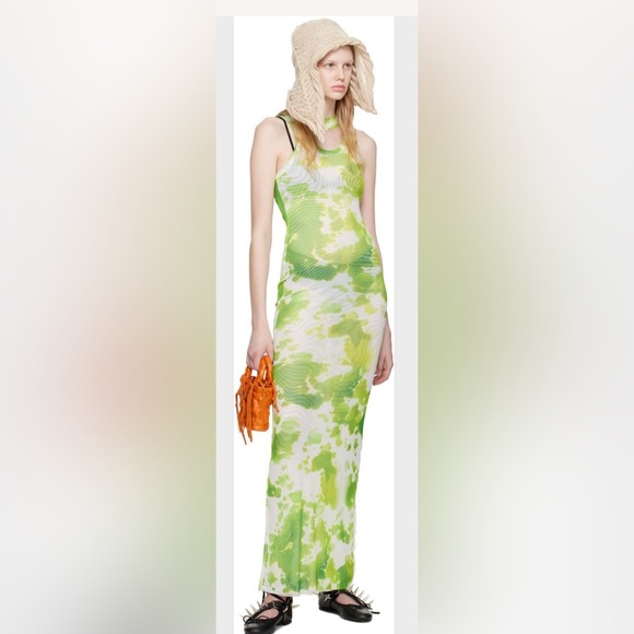 Ottolinger Dresses & Skirts - NWOT Ottolinger Green Tie-Dye Maxi Dress